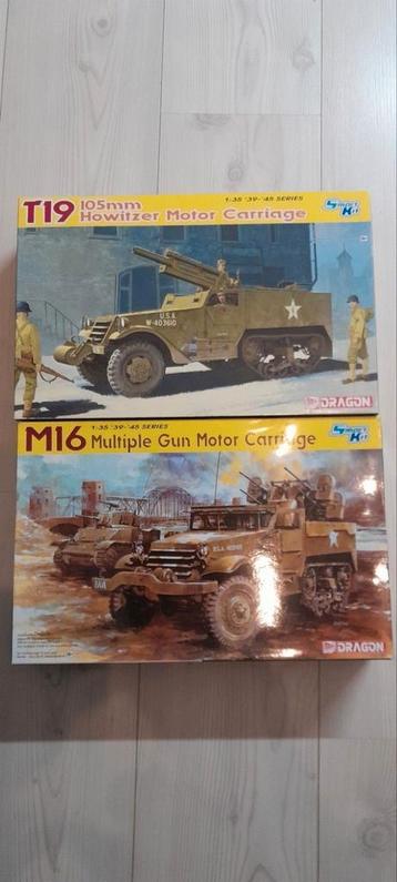 2X US Halftrack M16 en T19. beschikbaar voor biedingen
