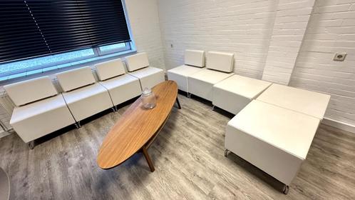 Modular weiße Sofa (9 Einheiten), Huis en Inrichting, Banken | Sofa's en Chaises Longues, Zo goed als nieuw, Overige maten, 300 cm of meer