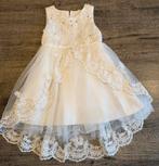 Witte Jurk bruidsmeisje/ communie 110 cm, Ophalen of Verzenden, Zo goed als nieuw, Meisje, Jurk of Rok