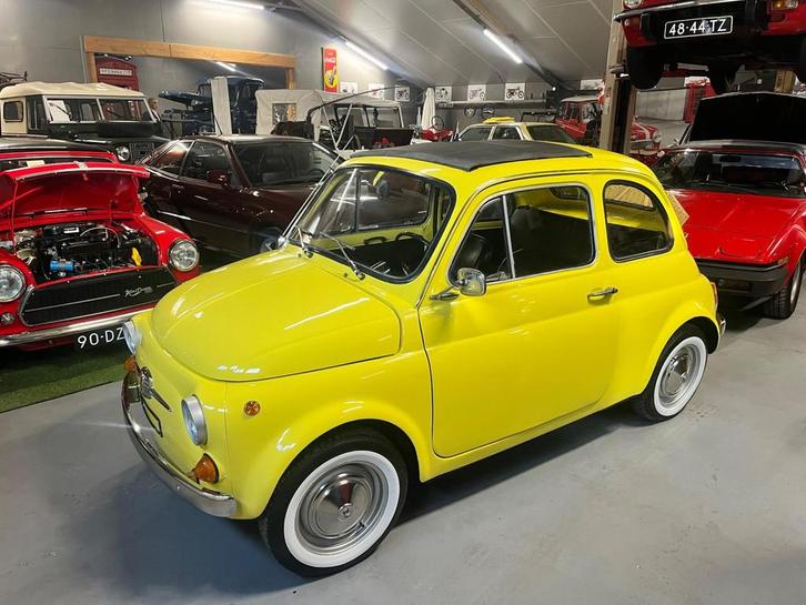 Fiat 500 F, Auto's, Fiat, Bedrijf, Te koop, Benzine, Coupé, Handgeschakeld, Origineel Nederlands, Overige kleuren, Achterwielaandrijving