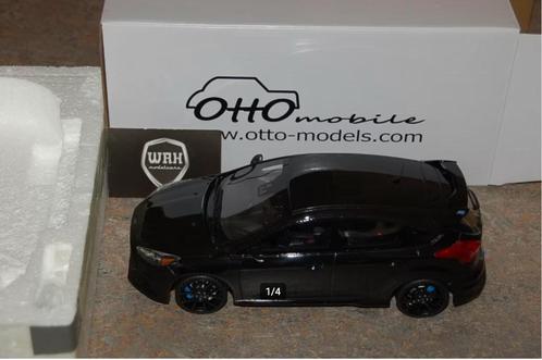 1:18 FORD FOCUS RS MK3 black Otto mobile OT950 WRH, Hobby en Vrije tijd, Modelauto's | 1:18, Zo goed als nieuw, Auto, OttOMobile