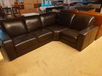 fraaie leren hoekbank ( 500841), Ophalen, Gebruikt