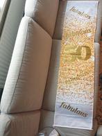 Banner Spandoek Stof 50 Jaar, Ophalen of Verzenden, Zo goed als nieuw, Versiering, Verjaardag