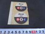 sticker Blij met BIC, Ophalen, Zo goed als nieuw, Bedrijf of Vereniging