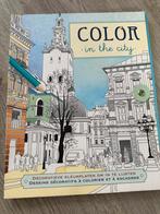 Color in the City Kleurboek - Nieuwstaat!, Verzenden, Zo goed als nieuw, Tekenen en Schilderen, Geschikt voor kinderen