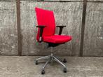 Gebruikte bureaustoelen van A-merk - diepte gereinigde stof, Ophalen of Verzenden, Ergonomisch, Gebruikt, Rood