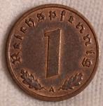 1 Reichspfennig 1939A - Duitsland, Postzegels en Munten, Munten | Europa | Niet-Euromunten, Ophalen of Verzenden, Duitsland, Losse munt