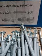 Spijkerplugen, Doe-het-zelf en Verbouw, IJzerwaren en Bevestigingsmiddelen, Ophalen of Verzenden, Nieuw, Minder dan 50 mm