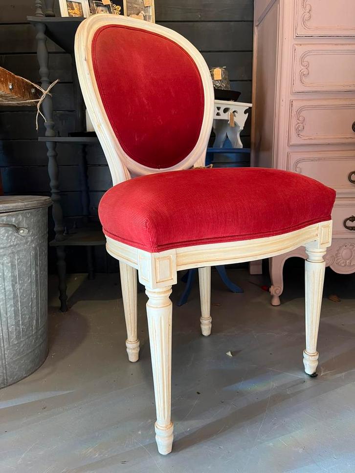 Medaillon stoel, Huis en Inrichting, Stoelen, Eén, Bruin, Ophalen