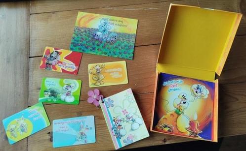 DIDDL Verzamelk.box met 12 Versch.kaarten en wat extra’s, Verzamelen, Diddl, Zo goed als nieuw, Papier, Kaart of Schrift, Diddl