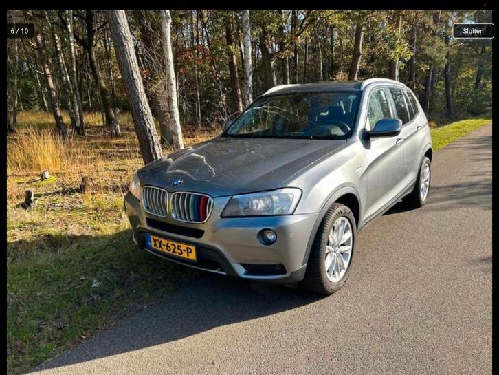 BMW X3 3.0 3.5i 225KW 2012 Grijs, Auto's, BMW, Particulier, X3, Benzine, D, SUV of Terreinwagen, Automaat, Geïmporteerd, Zilver of Grijs