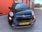 Fiat 500 L 0.9 TwinAir Trekking KM NAP VEEL EXTR'S, Voorwielaandrijving, Gebruikt, Euro 6, Zwart