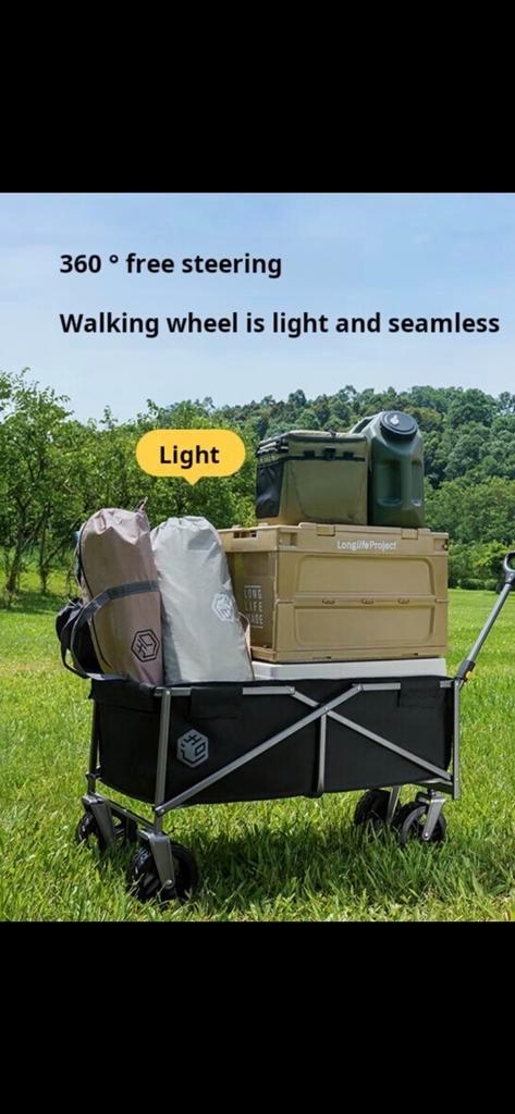 Bolderkar NIEUW in doos, Caravans en Kamperen, Bolderkarren, Nieuw, Opvouwbaar, Ophalen of Verzenden