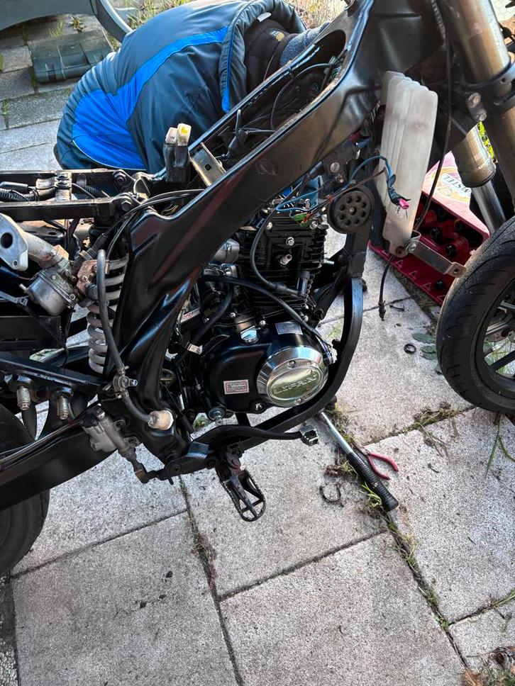 Orion RX50 met nieuwe blok en KTM look!, Fietsen en Brommers, Brommers | Overige merken, Gebruikt, Maximaal 45 km/u, Ophalen