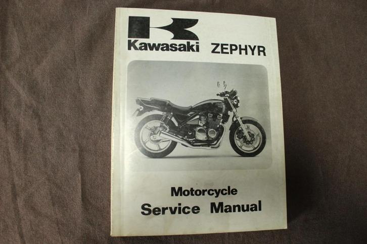 Kawasaki ZR550 Zephyr 1990 motorcycle service manual ZR 550, Motoren, Handleidingen en Instructieboekjes, Kawasaki, Ophalen of Verzenden