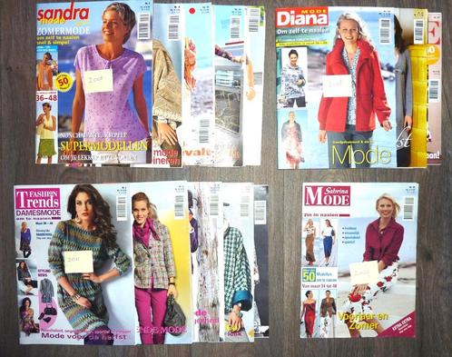 SABRINA, DIANA, SANDRA, FASHION TRENDS div. nrs, Hobby en Vrije tijd, Kledingpatronen, Zo goed als nieuw, Vrouw, Overige merken