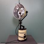 Vintage Hanau tafellamp, Industrieel, Gebruikt, Ophalen of Verzenden, Metaal