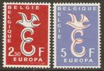 België 1958   CEPT Europa   1117/18   (Pfr), Verzenden, Postfris, Europa