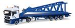 MAN TGX XLX Flachbett-Sz. + Kopfstück LR1600/2 "Wasel" Herpa, Hobby en Vrije tijd, Modelauto's | 1:87, Ophalen of Verzenden, Nieuw