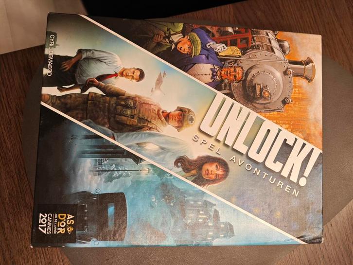 Unlock! Spel avonturen en ontsnappings avonturen ruilen mag, Hobby en Vrije tijd, Gezelschapsspellen | Bordspellen, Ophalen of Verzenden