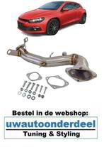 Racing Downpipe RVS Geschikt Voor Volkswagen Scirocco 1.4 TS, Auto diversen, Wieldoppen, A.parts@hotmail.nl, Trasmolenlaan 12 3447 GZ Woerden