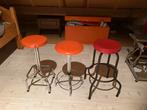Vintage keuken of bar krukken, Huis en Inrichting, Barkrukken, Ophalen, Zo goed als nieuw