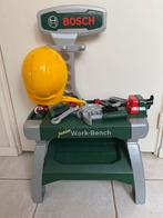 Werkbank met toebehoren, incl bouwhelm., Ophalen of Verzenden, Zo goed als nieuw