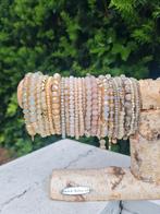 BIBA kralenarmbandjes beige taupe 3 euro pst nieuw, Sieraden, Tassen en Uiterlijk, Armbanden, Beige, Kunststof of Plastic, Nieuw