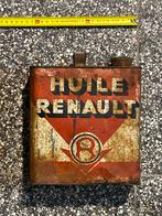Huile Renault oliebilk oud. Ca. 24x22 cm., Ophalen of Verzenden, Gebruikt, Formule 1