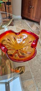 Murano Glazen Schaal - 25cm - Prachtige Kleuren, Antiek en Kunst, Ophalen of Verzenden