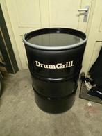BarrelQ Drumgrill (vuurkorf & BBQ), Tuin en Terras, Houtskoolbarbecues, Ophalen, Zo goed als nieuw