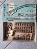Marklin baanuitbreiding met wissels 5090, Hobby en Vrije tijd, Ophalen, Wisselstroom, Gebruikt, Rails