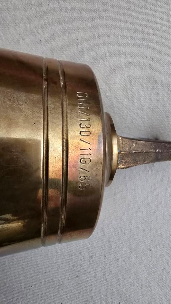 Koperen Scheepsbel - Doorsnee 20cm, Hoogte 23cm, Antiek en Kunst, Antiek | Koper en Brons, Ophalen