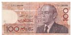 Marokko, 100  Dirhams, 1987, Postzegels en Munten, Bankbiljetten | Afrika, Los biljet, Ophalen of Verzenden, Overige landen