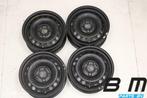 Org 15 inch stalen velgen VW Golf 5 / Touran 1K0601027AG, Auto-onderdelen, Banden en Velgen, Gebruikt