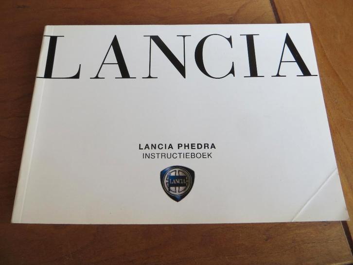 Instructieboek Lancia Phedra MPV 2002, zeer uitgebreid!, Auto diversen, Handleidingen en Instructieboekjes, Ophalen of Verzenden