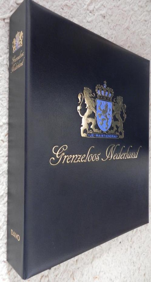 Davo album Grenzeloos Nederland incl. velletjes, Postzegels en Munten, Postzegels | Toebehoren, Verzamelalbum, Ophalen of Verzenden