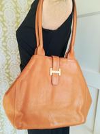 Leren shopper, Sieraden, Tassen en Uiterlijk, Tassen | Damestassen, Ophalen of Verzenden, Zo goed als nieuw, Overige kleuren, Shopper