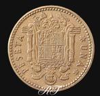 Te koop Spaanse 1 peseta munt uit 1963., Ophalen of Verzenden, Overige landen, Losse munt