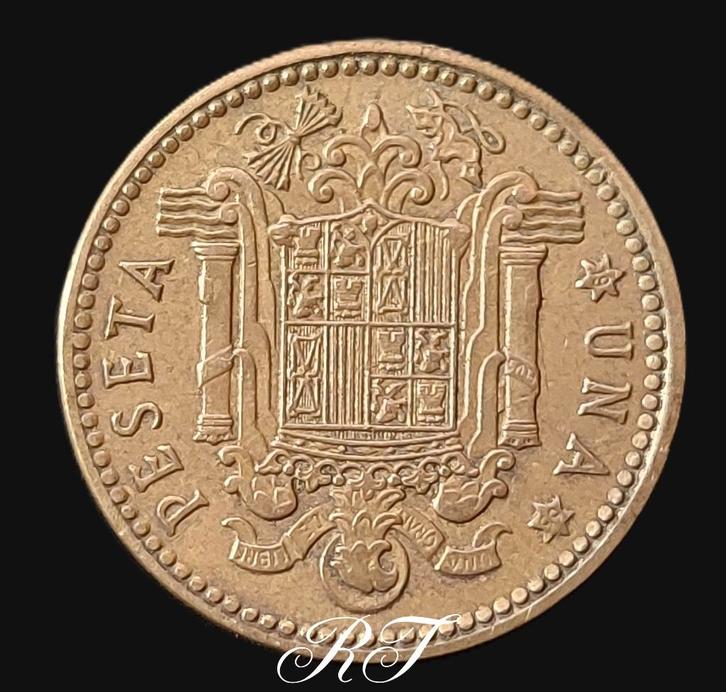 Te koop Spaanse 1 peseta munt uit 1963., Postzegels en Munten, Munten | Europa | Niet-Euromunten, Losse munt, Overige landen, Ophalen of Verzenden