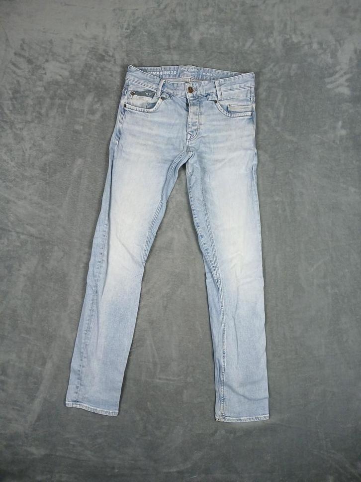 PME Legend Broek Commander 3.0 W31 L34 Blauw Relaxed fit, Kleding | Heren, Spijkerbroeken en Jeans, Zo goed als nieuw, W32 (confectie 46) of kleiner