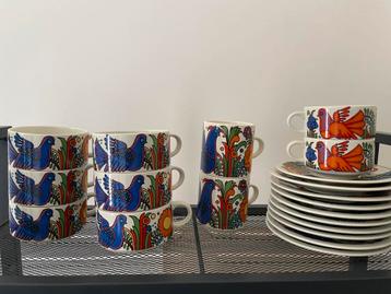10 Kopjes en schoteltjes  Villeroy & Boch Acapulco Vintage beschikbaar voor biedingen