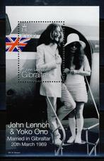 Gibraltar Blok 37 John Lennon 1999 postfris, Ophalen of Verzenden, Postfris