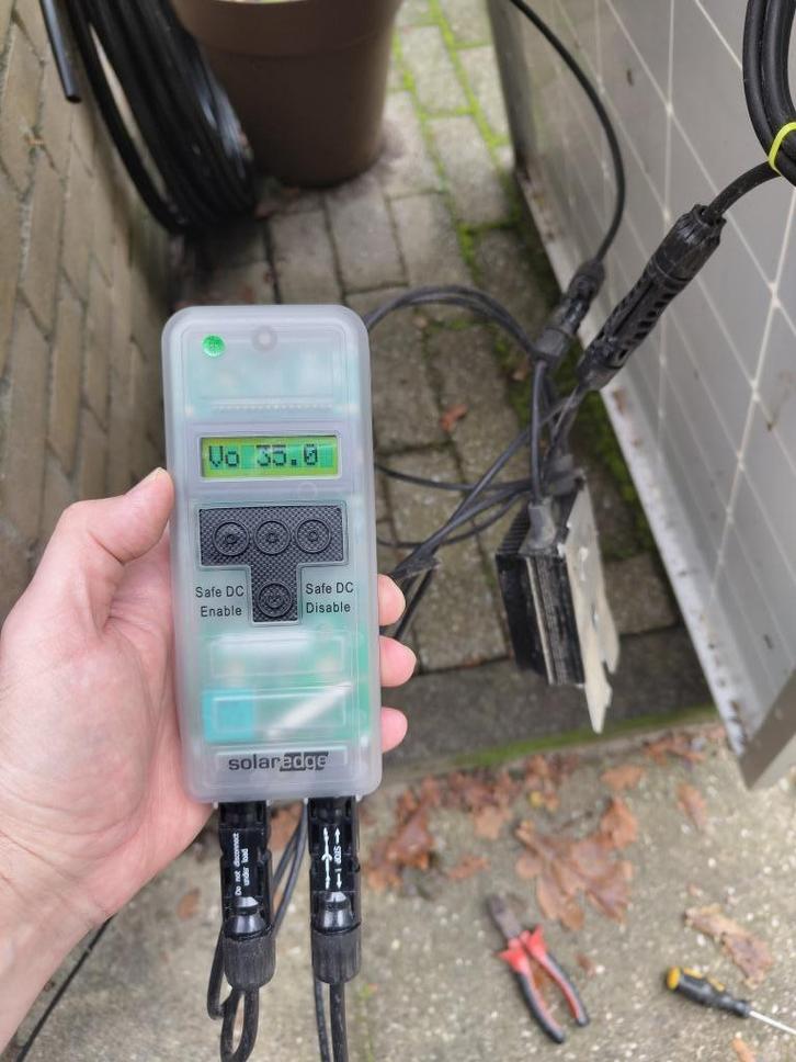 Solar edge Optimizer activeren, Doe-het-zelf en Verbouw, Zonnepanelen en Toebehoren, Gebruikt, Overige typen, Ophalen of Verzenden