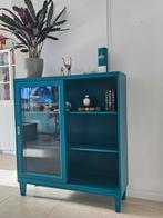 modern en vroijlik vitrinekast, Huis en Inrichting, Ophalen, Gebruikt, 100 tot 150 cm, Modern