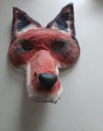 Therian mask fox/vos, Hobby en Vrije tijd, Ophalen of Verzenden, Zo goed als nieuw