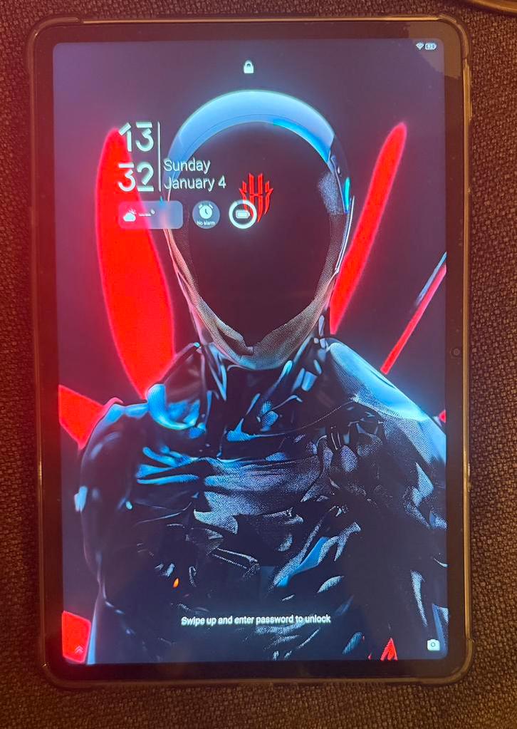 Redmagic Nova Tablet (12GB/256GB) Krasvrij Incl 80W lader, Computers en Software, Android Tablets, Zo goed als nieuw, Wi-Fi, 10 inch