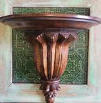 Grote /Oude/Houtsnijwerk/Console/Thailand, Ophalen of Verzenden