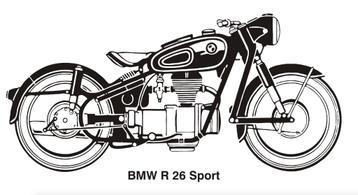 BMW R26  Oldtimer Bouwjaar 1958 beschikbaar voor biedingen