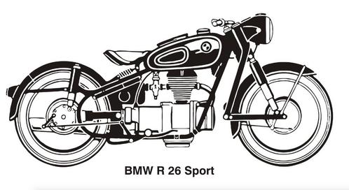 BMW R26  Oldtimer Bouwjaar 1958, Motoren, Motoren | BMW, Particulier, Toermotor, 12 t/m 35 kW, 1 cilinder, Motorrijbewijs A, Cardan-aandrijving